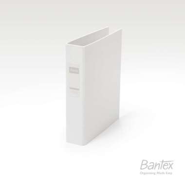 Bantex Photocard Album A5 2 Ring Binder Tropica 8221P White
