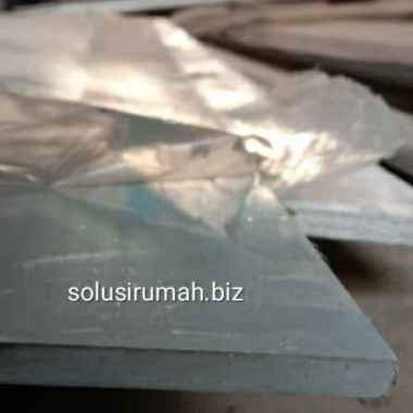 PVC BOARD 6mm Sheet 6 mm abu keras hard ukuran 1 * 1m bahan paralon