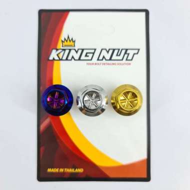 Baut Tutup Oli Gardan Yamaha Mio Nouvo Nmax Aerox Xmax Fino Probolt Thailand Stainless King Nut GOLD