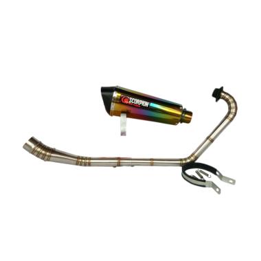 Scorpion Red Power Stainles PNP Ful ... ga Pro/GSX 150R - Rainbow