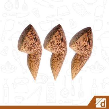 DADALALA Ulekan Cobek Kayu Kelapa Ukuran Besar
