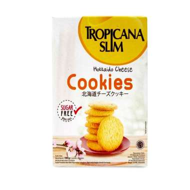Promo Harga Tropicana Slim Cookies Hokkaido Cheese 100 gr - Blibli