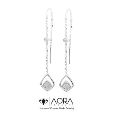 AORA JEWELRY - Anting Korea Ringan 4ER141 (Beon-yeong Earring)