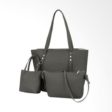 KarnaKamu Premium 3In1 Set Tas Wanita - Dark Grey