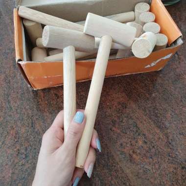 Palu pinata palu kayu palu karet ulang tahun pukul pemukul Hammer Wood