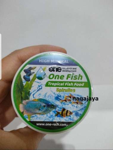 Makanan ikan pelet ikan one fish tropical Spirulina makanan ikan kecil