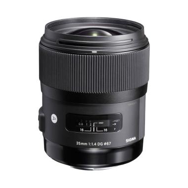 Sigma AF 35mm f/1.4 DG HSM Art Lensa Kamera for Canon