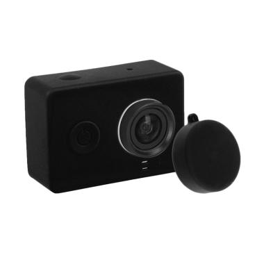 Rendys Chem Silicone Casing & Lens Cap for Xiaomi Yi