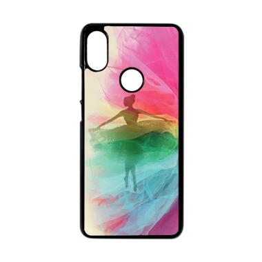 HEAVENCASE Motif Batik Ballet 01 Softcase Casing for Xiaomi Redmi S2 - Hitam