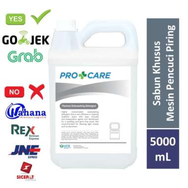 Dishwasher Machine Detergent SABUN MESIN PENCUCI PIRING PROCARE 5L