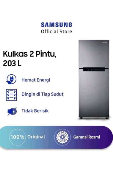Samsung Kulkas 2 Pintu RT19M300BGS – Silver
