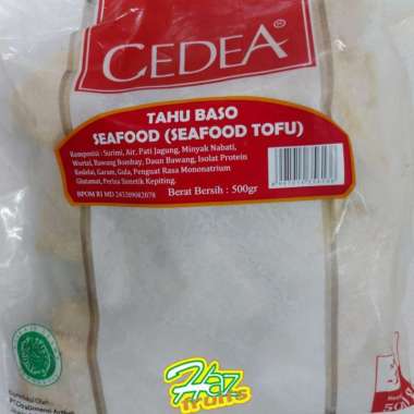 Cedea Seafood Tofu 500 gram frozen I SHABU TOFU OLAHAN IKAN
