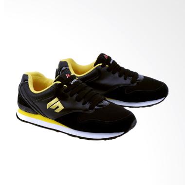 Garsel Kasual Sepatu Sneaker Pria - Hitam [G1TMI 1053]