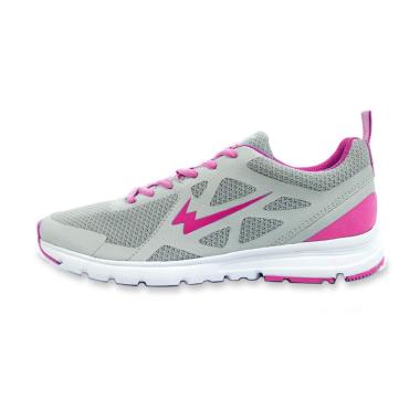 Eagle Aurora Sepatu Lari Wanita - L.Grey Fushia