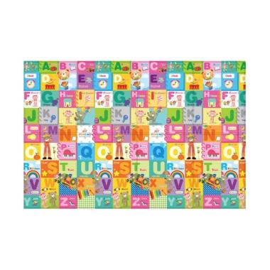 Parklon Pe Folding Mat Mosaic Alphabet Bear New Baby Playmat Mix