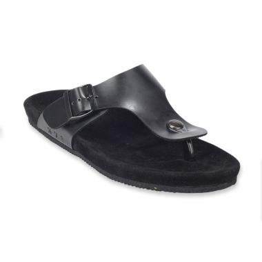Navara Anson Sandal Pria - Full Black