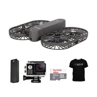 Brica Invra5 Hybrid Drone + Free B- ... ard 32 GB + Black T-Shirt