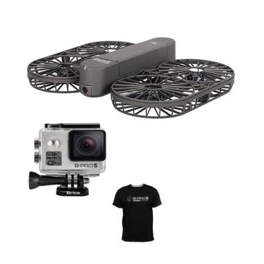 Brica Invra5 Hybrid Drone + Free B-Pro AE2S Action Camera + T-Shirt