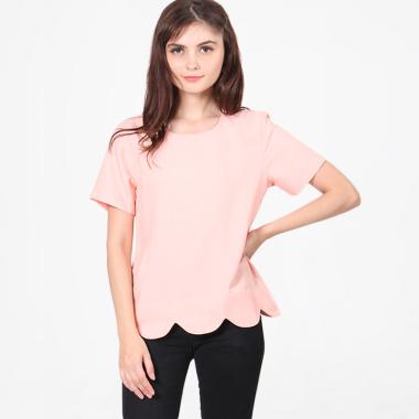 A&D Ms 1137 Blouse Atasan Wanita - Peach