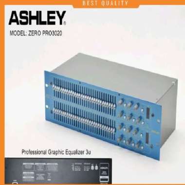 EQUALIZER ASHLEY PRO 3020 ( 2 x 31 CHANNEL ) 3U ORIGINAL