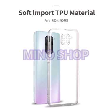 SOFTCASE TRANSPARAN XIAOMI REDMI NOTE 9 PREMIUM CLEAR SOFT CASE