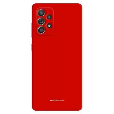 Case Samsung Galaxy A72 Mercury Silicone Case Goospery Casing Anti Noda Original A72 RED