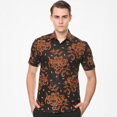 Batik Agrapana Adwitiya Slim Fit Print Kemeja Batik Pria