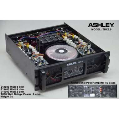 Power Amplifier Ashley TDX2.0 TD CLASS ORIGINAL