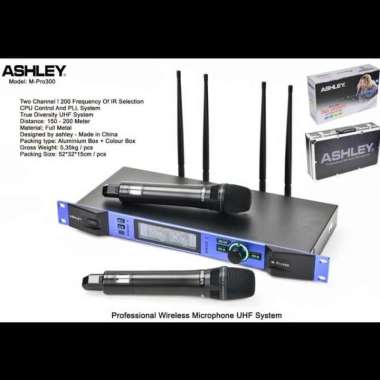Mic Wireless Ashley M PRO 300 Original Ashley M PRO300