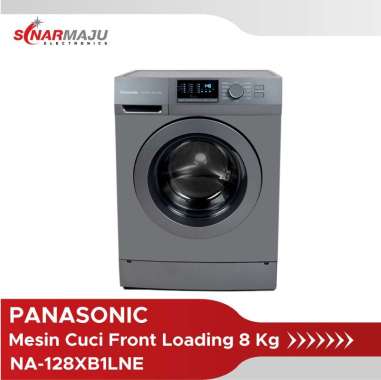 Mesin Cuci 1 Tabung Panasonic 8 Kg Front Loading NA-128XB1LNE / NA128XB1LNE