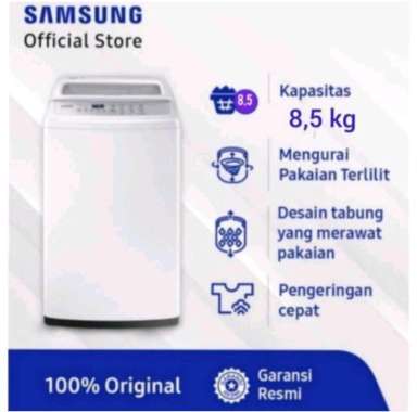 SAMSUNG Mesin Cuci 1 Tabung WA-85H4200 kaps 8.5kg