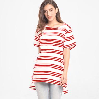 MOOIMOM Front Stripe Jersey Materni ... Top Baju Hamil & Menyusui