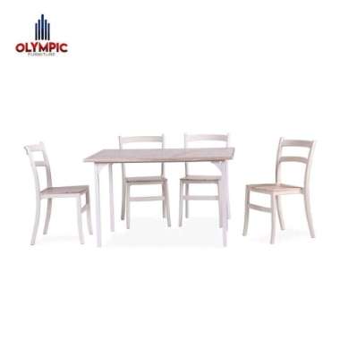 Olymplast DTM Simpson Meja Makan cream