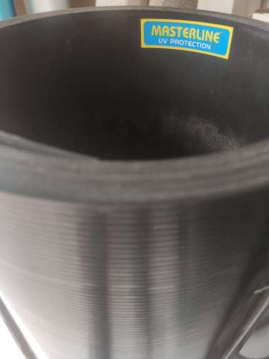 Fiber Pagar Pintu Tralis Jendela Atap Genteng Motif Warna Tebal Hitam