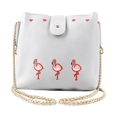 Paroparoshop Trio Pink Flamingo Sling Bag Tas Selempang Wanita