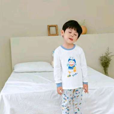 SETELAN PIYAMA BAJU TIDUR ANAK KECIL BAYI BALITA PEREMPUAN/LAKI/COWOK/CEWEK/UNISEX LENGAN PANJANG CE