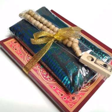 PAKET SOUVENIR TAHLIL SAJADAH YASIN TASBIH TAHLILAN 40 HARIAN MURAH (PREORDER)
