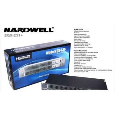 Equalizer Hardwell EQX-231+ Promo Original Garansi 1 Tahun
