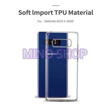 SOFTCASE TRANSPARAN SAMSUNG NOTE 8 PREMIUM CLEAR SOFT CASE