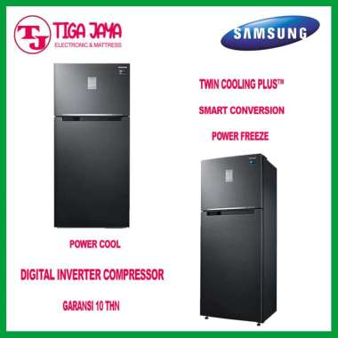 SAMSUNG RT46K6231BS KULKAS 2 PINTU 453 LITER RT46 K6231BS KULKAS 46