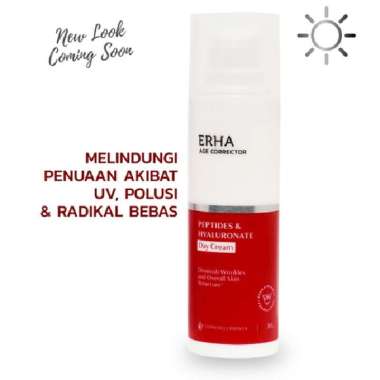 ERHA Age Corrector Day Moisturizer 30gr - Cream Anti Penuaan Dini - Krim Siang Pemutih Wajah - Krim 