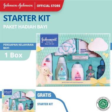 Johnson baby starter hotsell kit