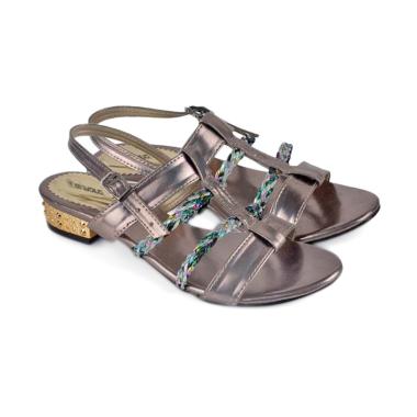 Giardino GRO 1376 Kasual Sandal Flats Wanita - Abu