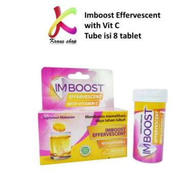 Imboost 1 tube x 8 tablet/ Imboost/Vitamin C