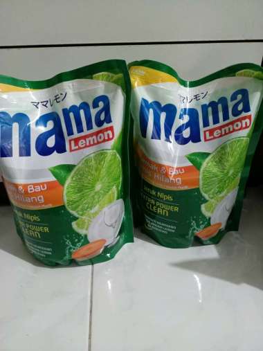 Promo Harga Mama Lemon Cairan Pencuci Piring Jeruk Nipis 1600 ml - Blibli