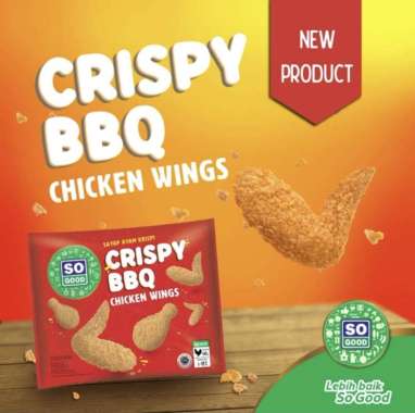 So Good Wing Crispy BBQ 400gr