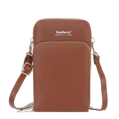 BAELLERRY N5019 Tas Selempang Wanita Dompet Panjang Wanita Dompet Handphone Sling Bag dompet wanita 