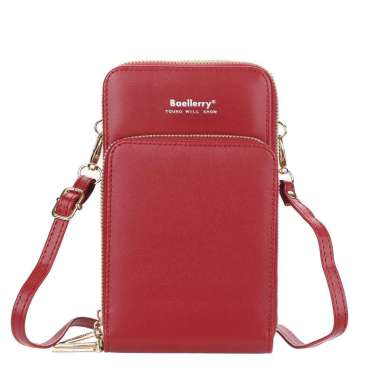 BAELLERRY N5019 Tas Selempang Wanita Dompet Panjang Wanita Dompet Handphone Sling Bag dompet wanita 