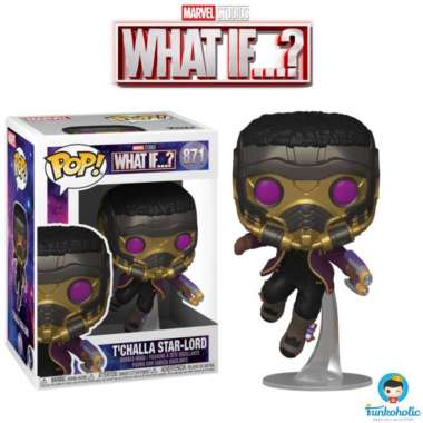 Funko POP! Marvel What If...? - T'Challa Star-Lord #871