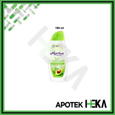 Marina Handbody Lotion Natural Rich Moisturizing - Avocado & Olive Oil 190 ml